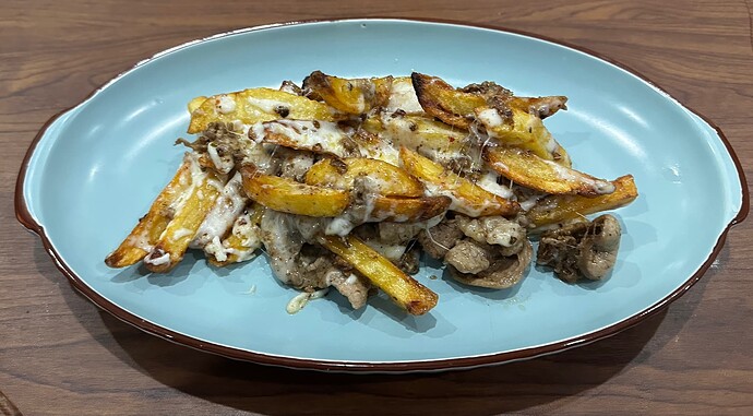 sieht scheiße aus... schmeckt aber köstlich...