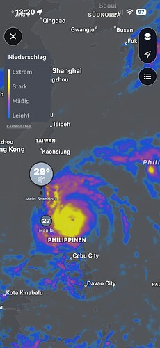 Uwan um 13:20 Uhr Ortszeit