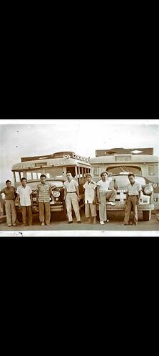 Expressbusse Antique 50er Jahre 06