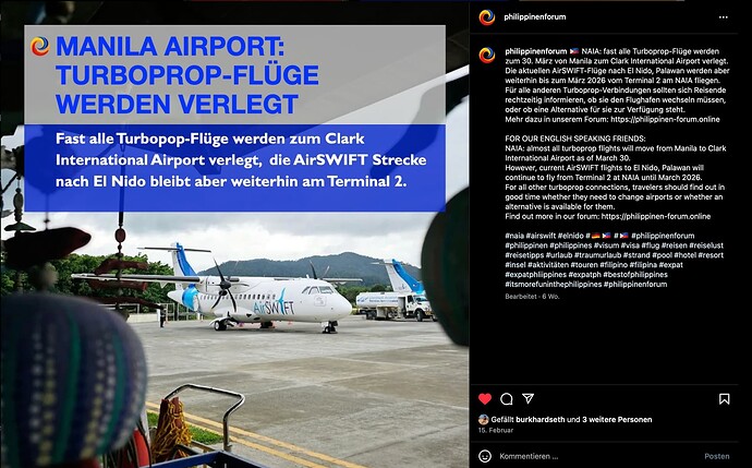 Philippinenforum Turboporpflüge werden verlegt