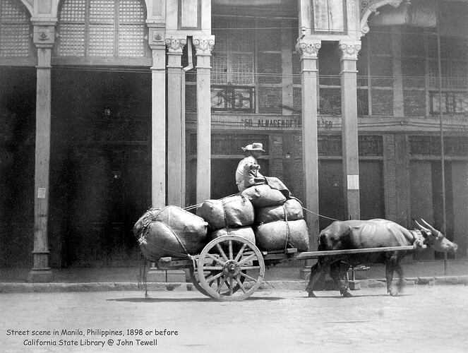 Street scene in Manila