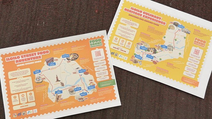 Iloilo food crawl maps