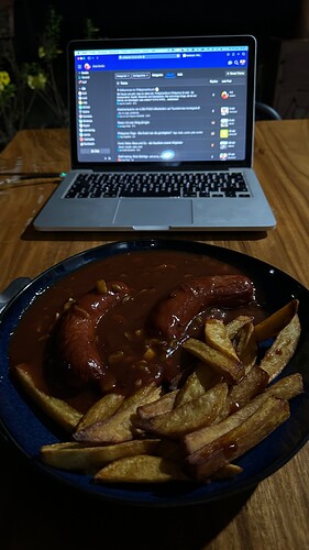 schaaaarf war die Wurst!