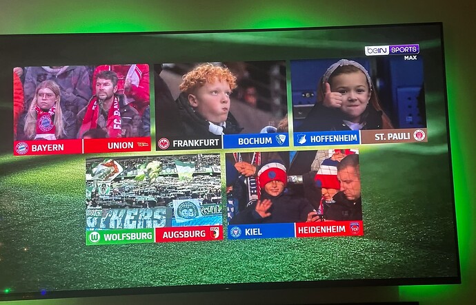 Fünf Partien heute in der Konferenz...