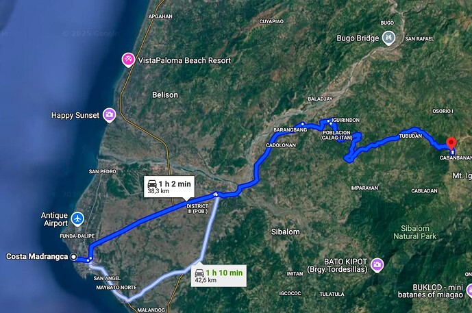 Route zu Aningalans Highland Strawberry Garden