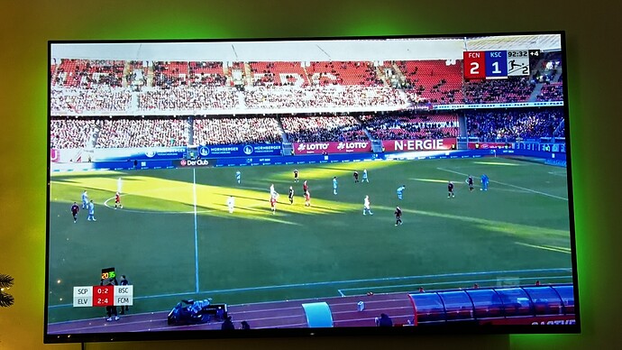 Sieg gegen den KSC