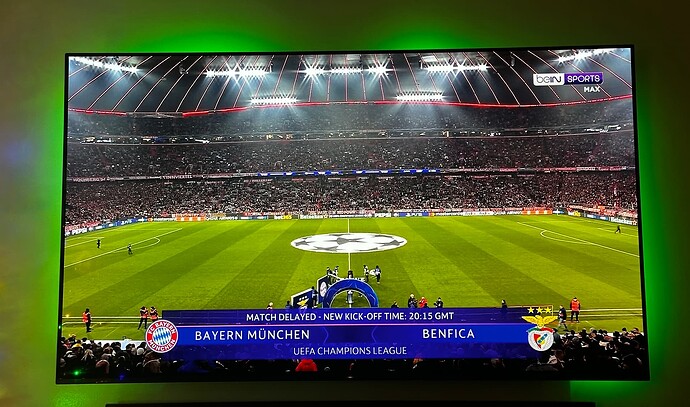 Bayern gegen die Benficker