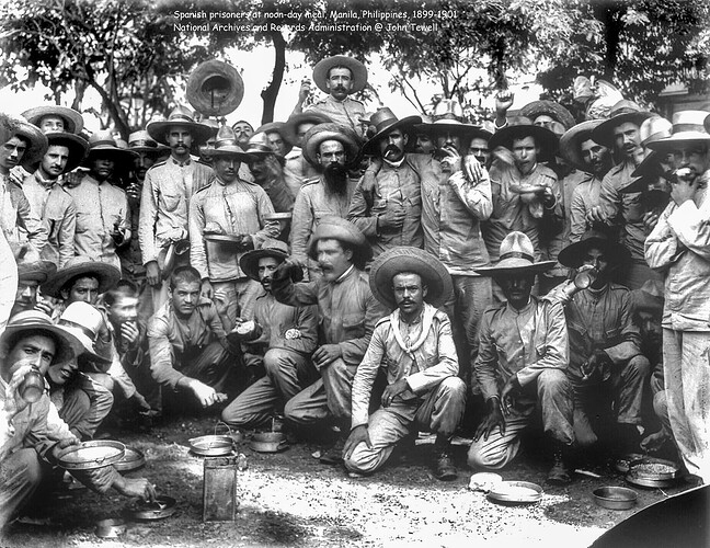 Spanische Gefangene, 1899