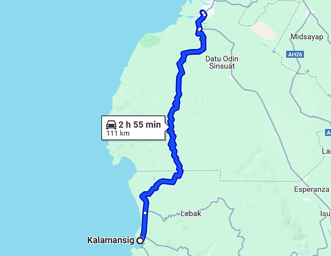 kalamansig - cotabato city