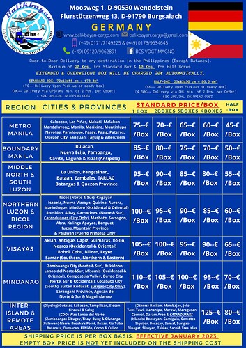 1-BCS Balikbayan Versand Magno-Vogt