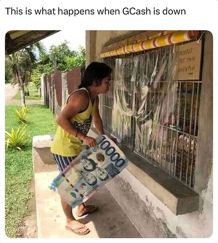 GCash is down