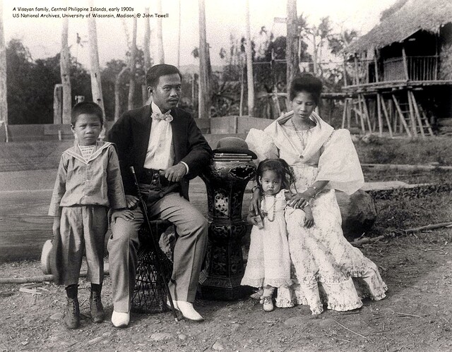 Familie in den Visayas_1900