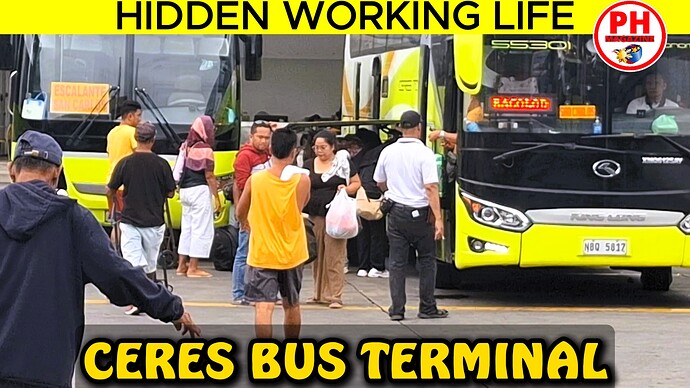 CERES BUS TERMINAL - Hidden Working Life in Dumaguete