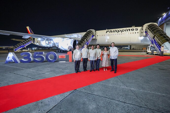 PAL - A350-1000 Bongbong Marcos01