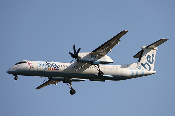 Flybe_DHC-8-400_(G-JECL)_@_FRA,_May_2012